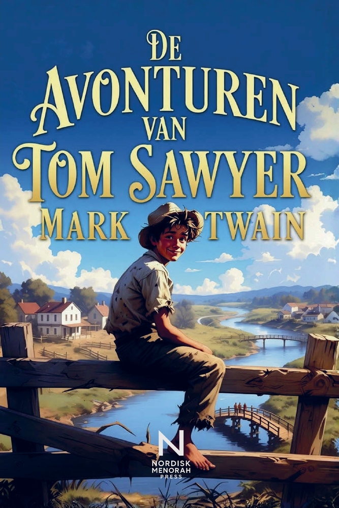 De avonturen van Tom Sawyer: Een tijdloos jeugdboek vol avontuur, vriendschap en vrijheid langs de Mississippi cover