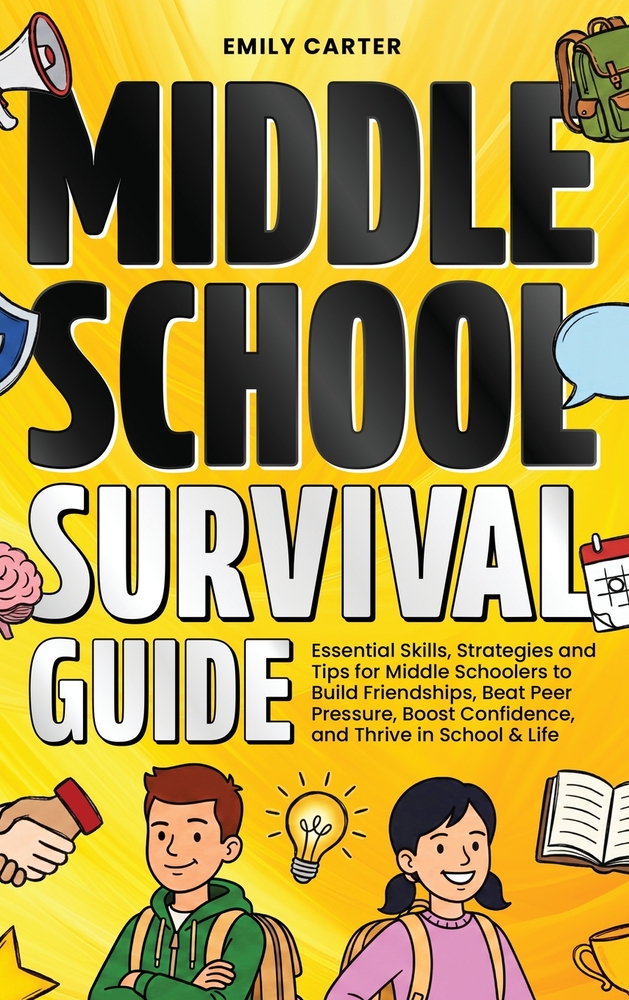 Middle School Survival Guide: Essential Skills, Strategies and Tips for Middle Schoolers to Build Friendships, Beat Peer Pressure, Boost Confidence, a cover
