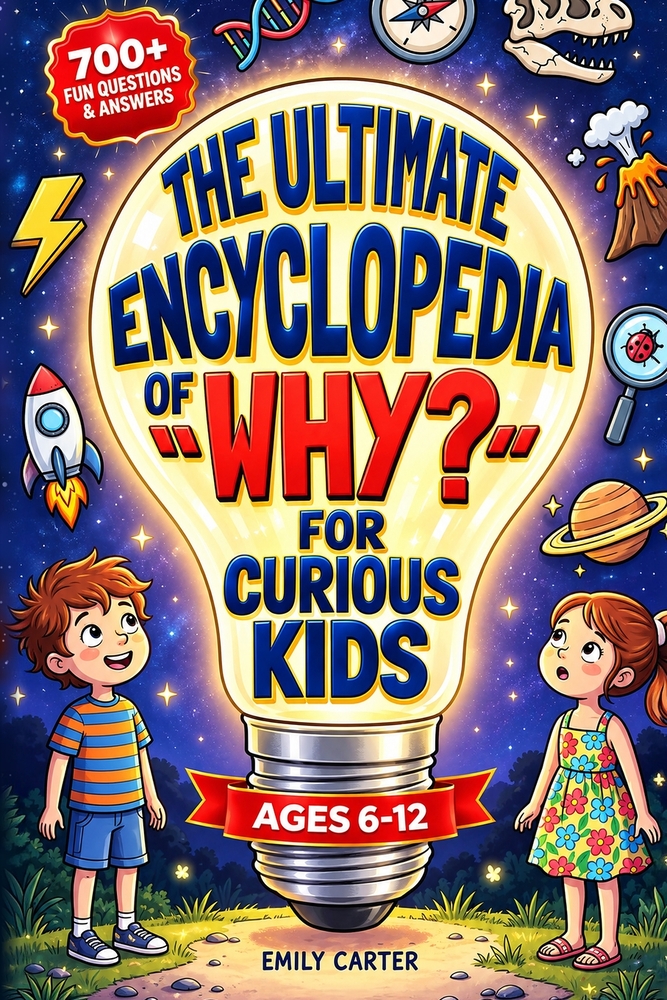 The Ultimate Encyclopedia of "Why?" for Curious Kids: The Big Book of Rare, Unusual Knowledge and Fun Facts About Science, Space, Nature, History and cover