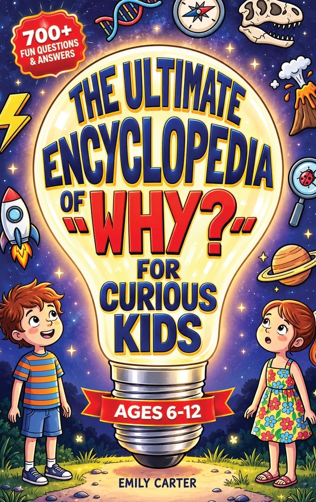 The Ultimate Encyclopedia of "Why?" for Curious Kids: The Big Book of Rare, Unusual Knowledge and Fun Facts About Science, Space, Nature, History and cover