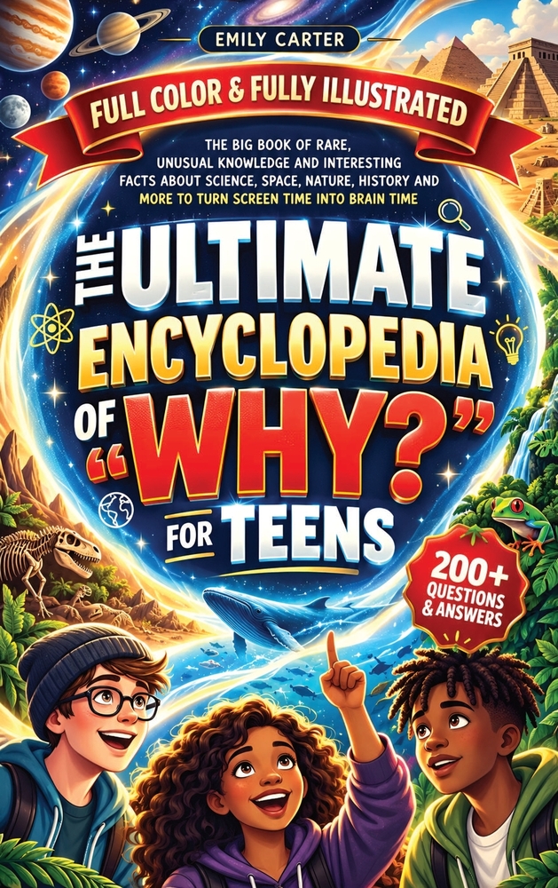 The Ultimate Encyclopedia of "Why?" for Teens: The Big Book of Rare, Unusual Knowledge and Interesting Facts About Science, Space, Nature, History and cover