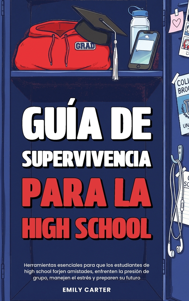 Guía de supervivencia para la high school: Herramientas esenciales para que los estudiantes de high school forjen amistades, enfrenten la presión de g cover