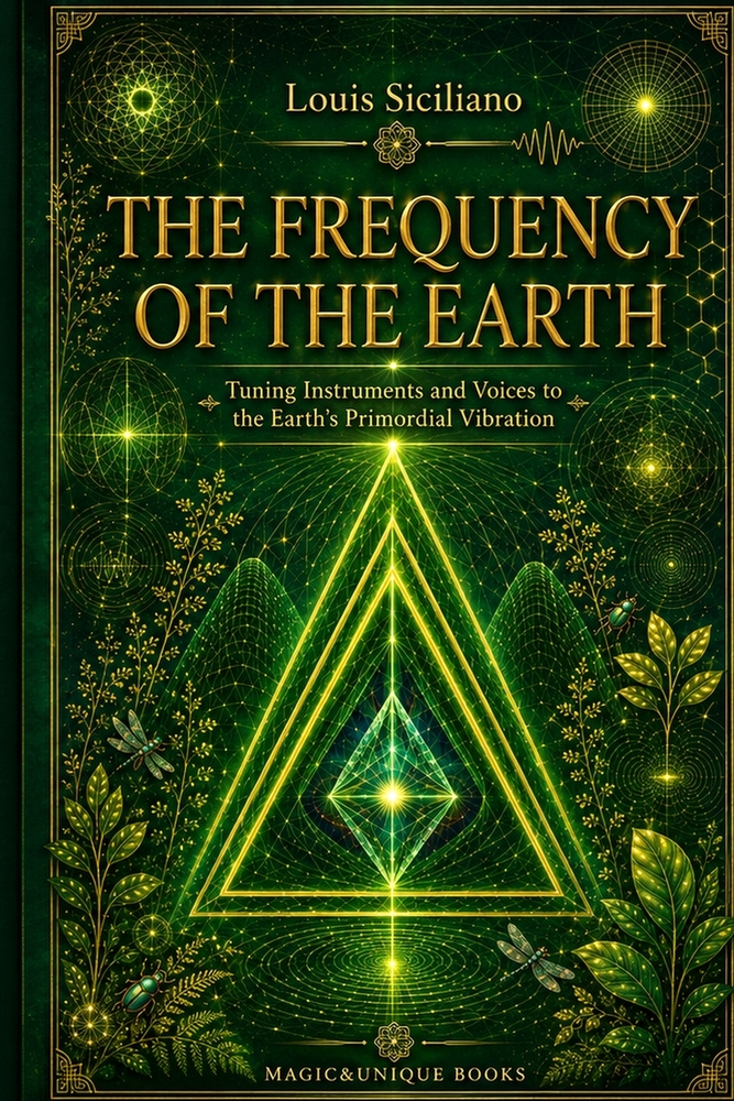 THE FREQUENCY OF THE EARTH. Tuning Instruments and Voices to the Earth's Primordial Vibration. cover