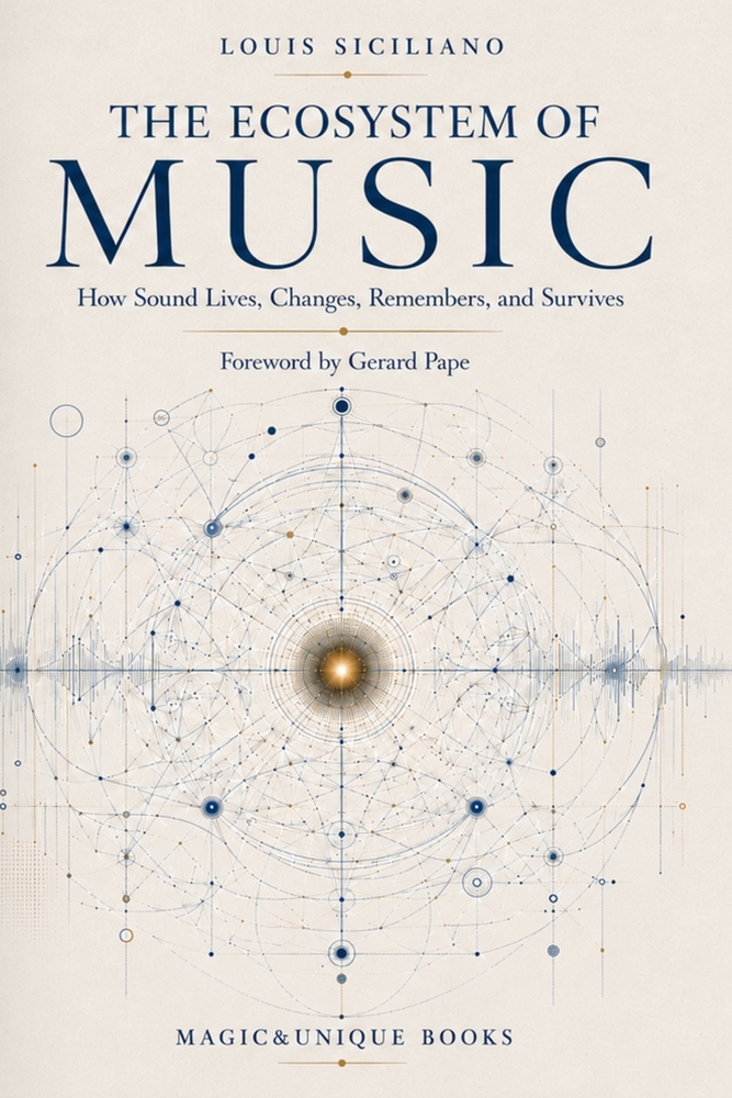 THE ECOSYSTEM OF MUSIC. How Sound Lives, Changes, Remembers, and Survives cover