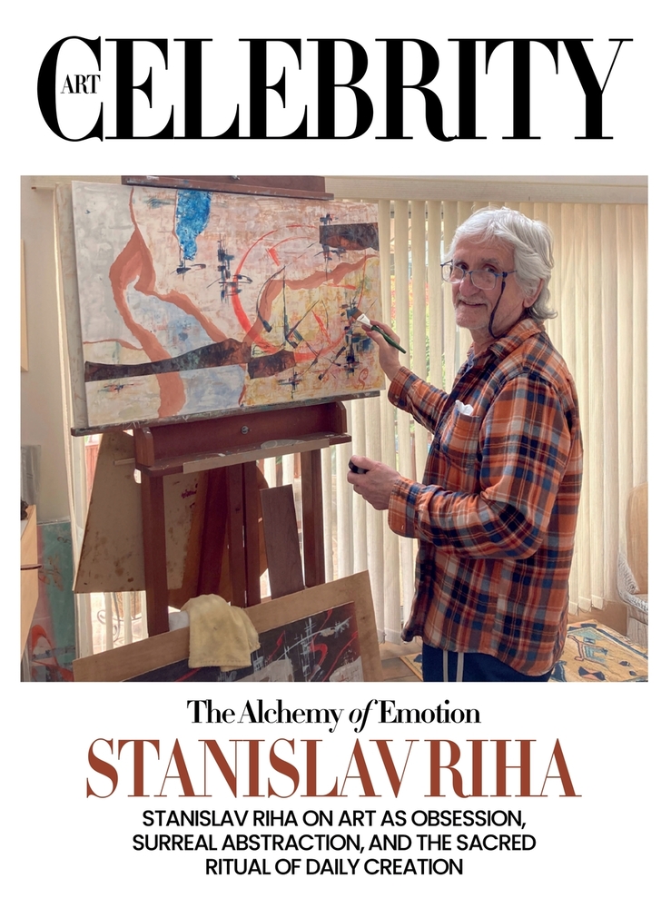Stanislav Riha: Stanislav Riha on Art as Obsession, Surreal Abstraction, and the Sacred Ritual of Daily Creation cover