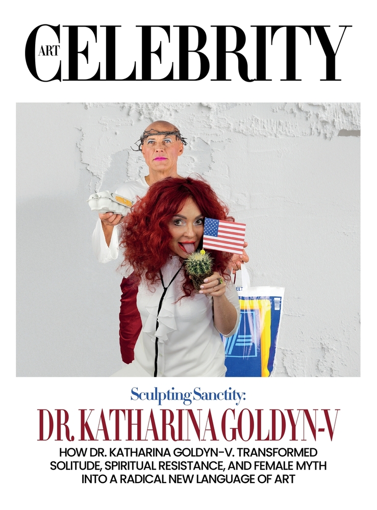 Dr. Katharina Goldyn-V: How Dr. Katharina Goldyn-V. Transformed Solitude, Spiritual Resistance, and Female Myth into a Radical New Language of Art cover