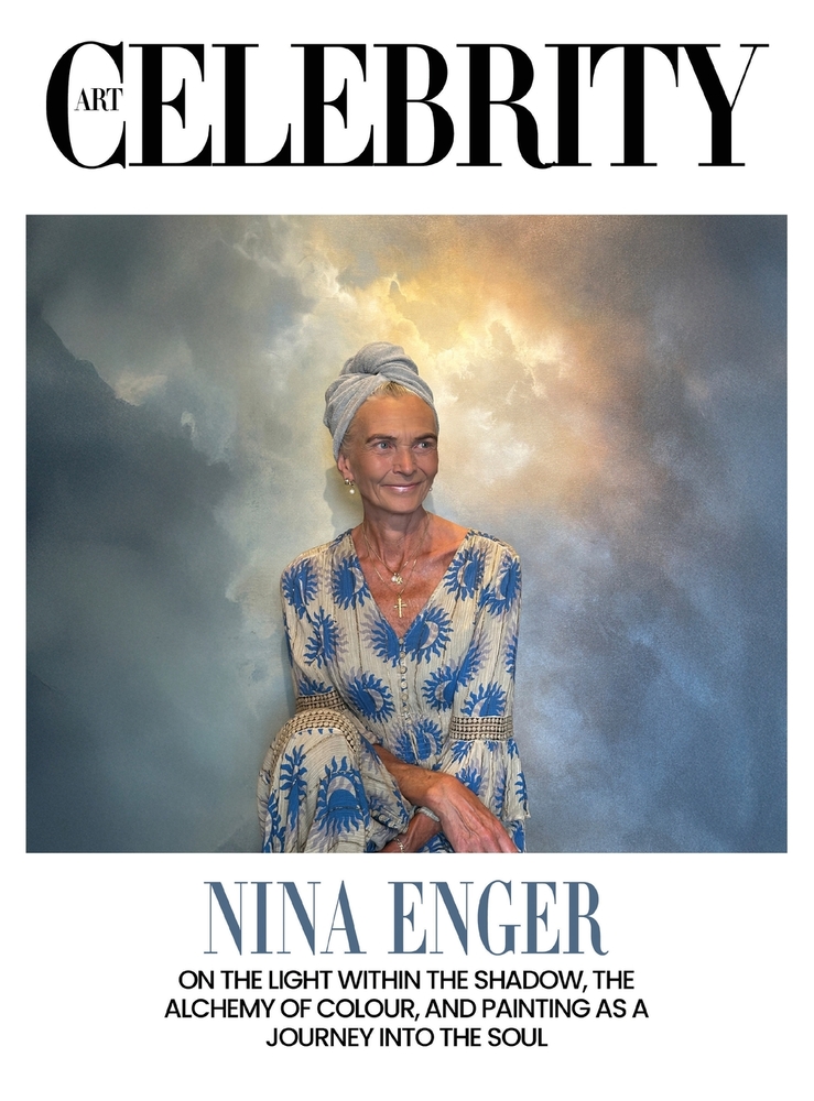 Nina Enger: On the Light Within the Shadow, the Alchemy of Colour, and Painting as a Journey Into the Soul cover
