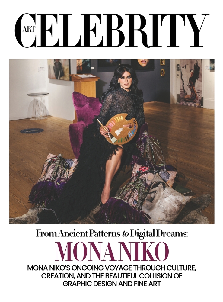 Mona Niko: Mona Niko's ongoing voyage through culture, creation, and the beautiful collision of graphic design and fine art cover