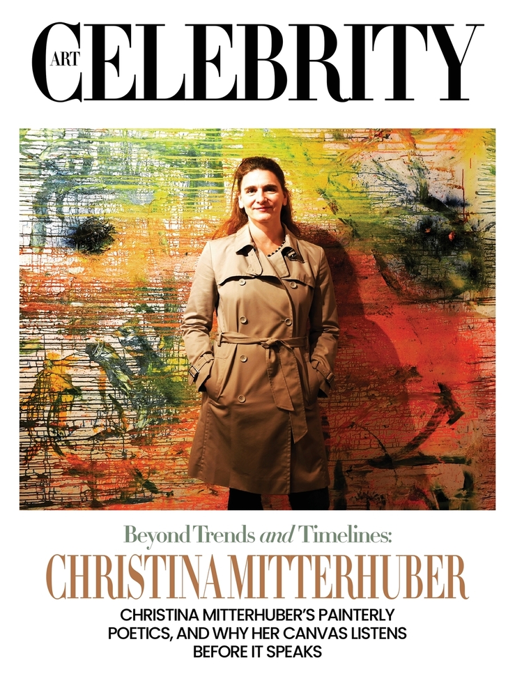 Christina Mitterhuber: Christina Mitterhuber's Painterly Poetics, and Why Her Canvas Listens Before It Speaks cover