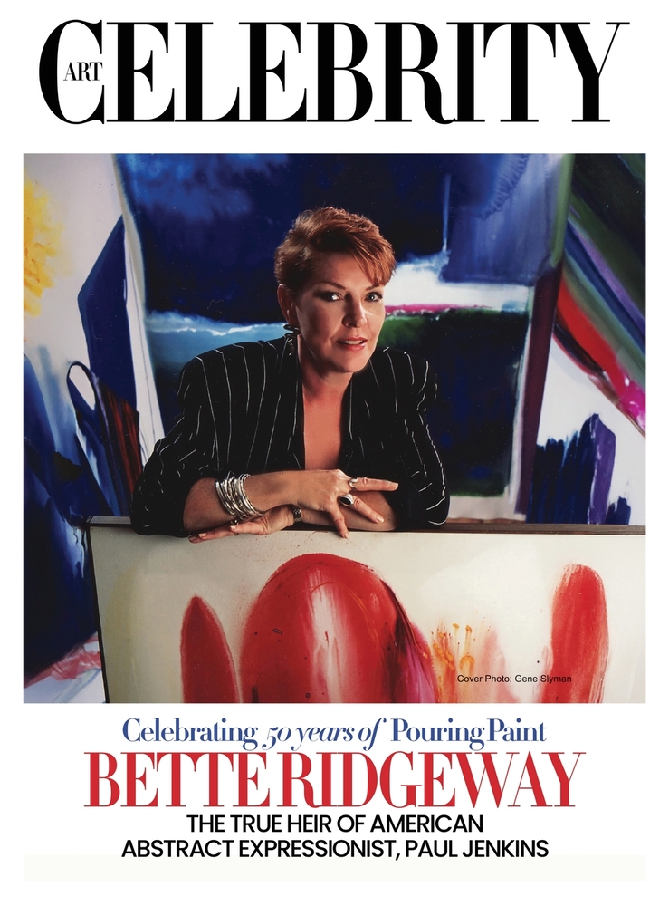 Bette Ridgeway: The True Heir of American Abstract Expressionist, Paul Jenkins cover