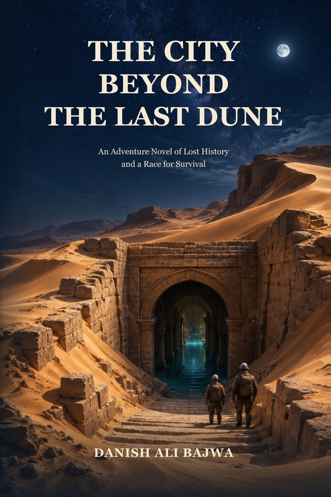 The City Beyond the Last Dune: An Adventure Novel of Lost History and a Race for Survival cover