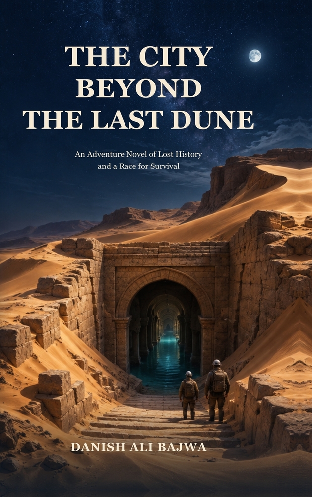 The City Beyond the Last Dune: An Adventure Novel of Lost History and a Race for Survival cover