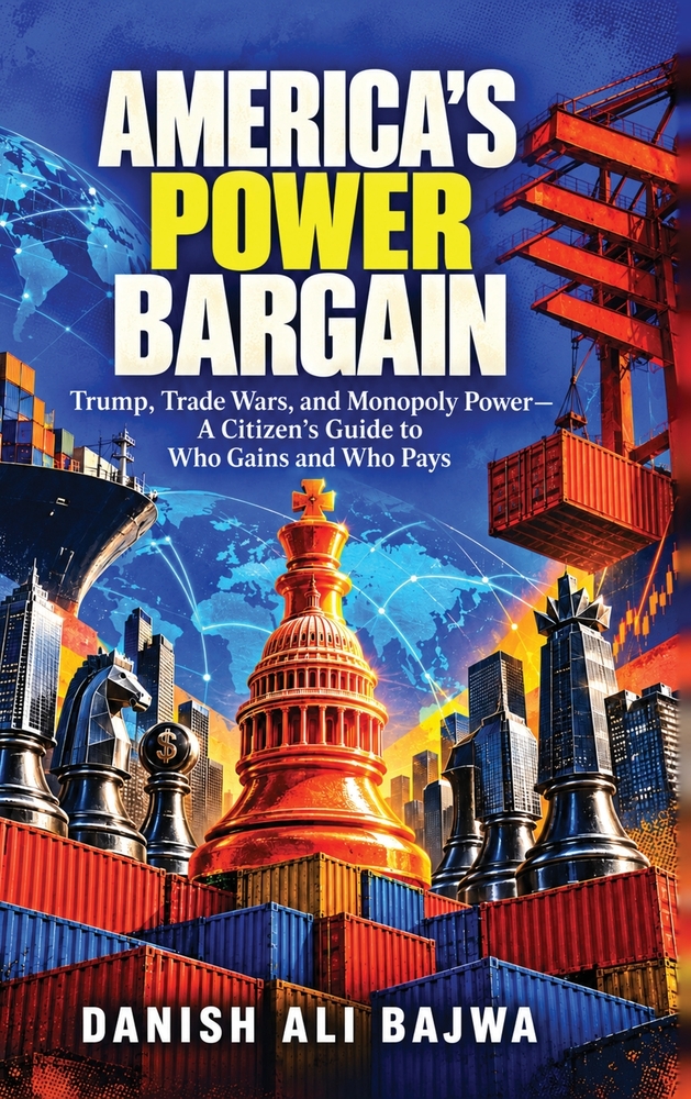 America's Power Bargain: Trump, Trade Wars, and Monopoly Power-A Citizen's Guide to Who Gains and Who Pays cover