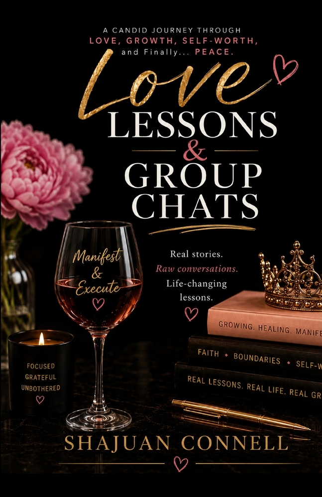 Love Lessons & Group Chats: A Candid Journey Through Love, Growth, Self-Worth, and Finally... Peace cover
