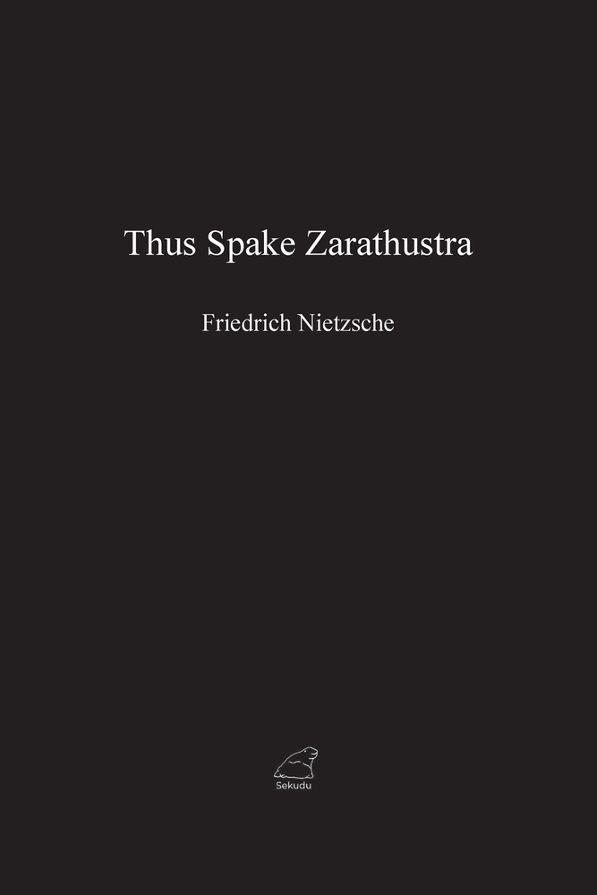Thus Spake Zarathustra cover