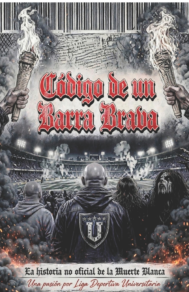 Código de un Barra Brava: La historia no oficial de la "Muerte Blanca", Una pasión por "Liga Deportiva Universitaria". cover