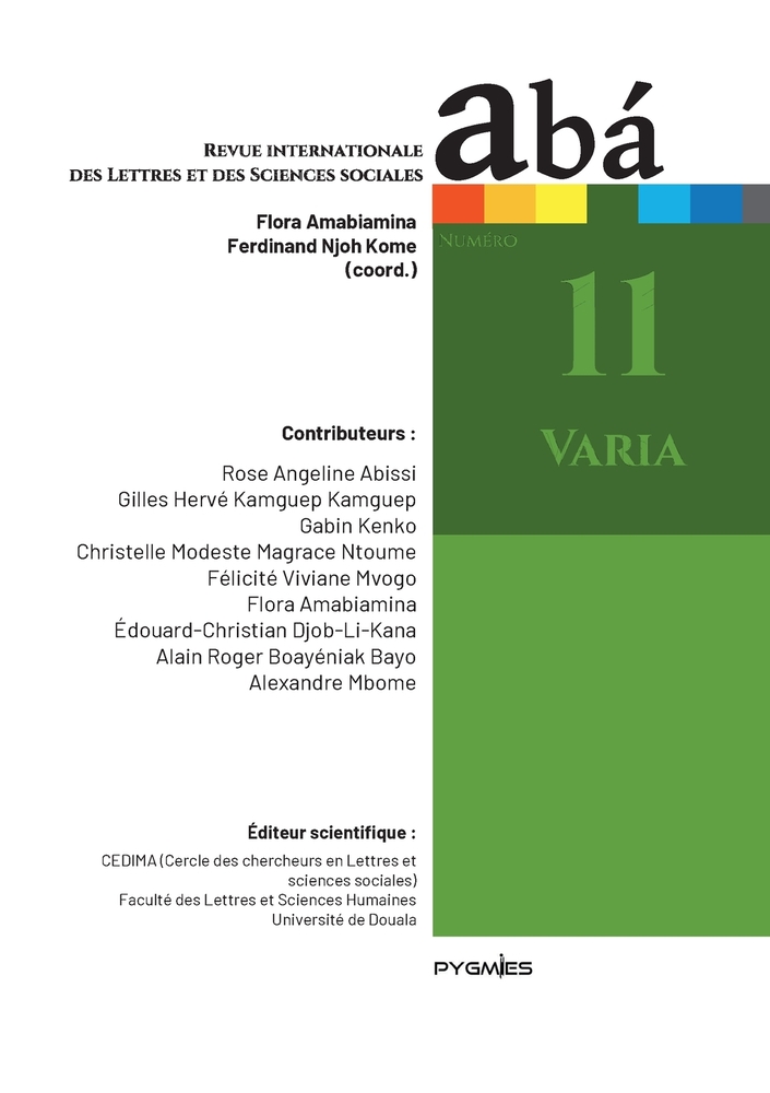Aba: Vol. 11. Varia cover