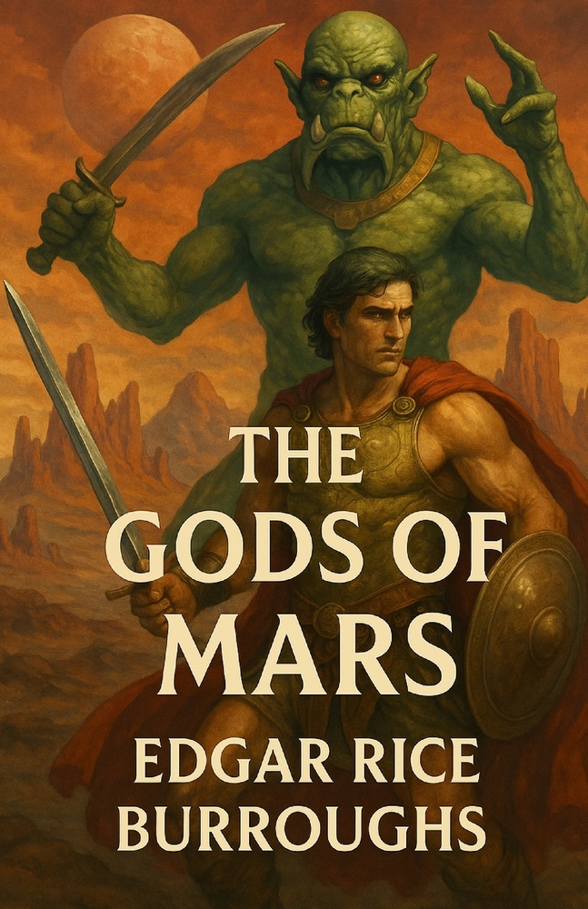 The Gods of Mars: An Illustrated Edition with Author Biography, Summary and Character Guide cover