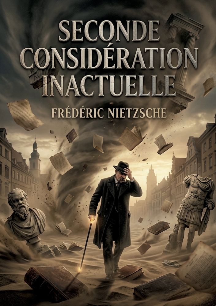 Seconde considération inactuelle: L'ombre du passé une critique de l'histoire comme entrave à l'action cover