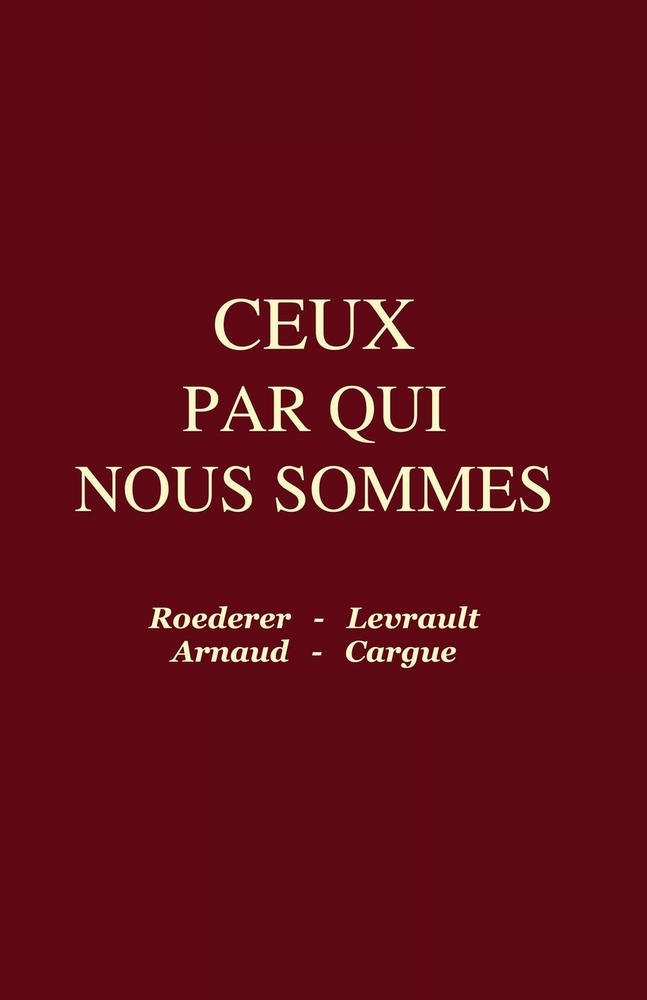 Ceux par qui nous sommes cover