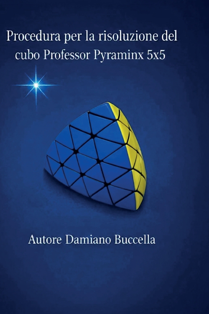 Procedura per la risoluzione del cubo Professor Pyraminx 5x5 cover