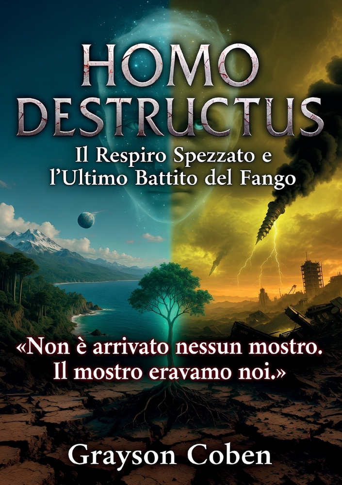 Homo Destructus: il respiro spezzato e l'ultimo battito del fango cover