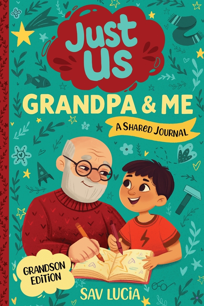 Grandpa & Me: A Guided Journal for Grandpas and Grandsons to Share, Play and Connect cover
