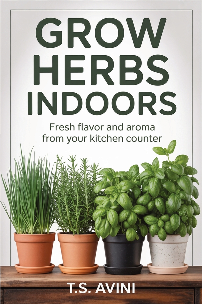 Grow Herbs Indoors: Fresh Flavor and Aroma from Your Kitchen Counter cover
