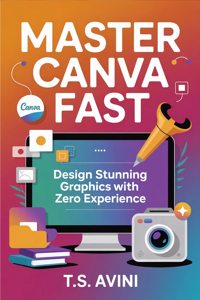 Master Canva Fast: Design Stunning Graphics with Zero Experience cover