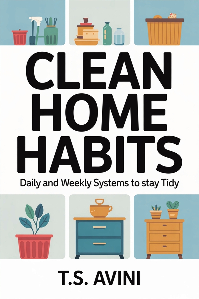 Clean Home Habits: Daily and Weekly Systems to Stay Tidy cover