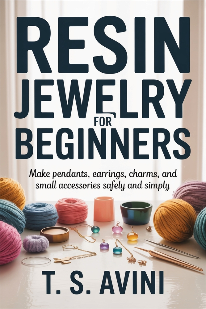 Resin Jewelry for Beginners: Make pendants, earrings, charms, and small accessories safely and simply cover