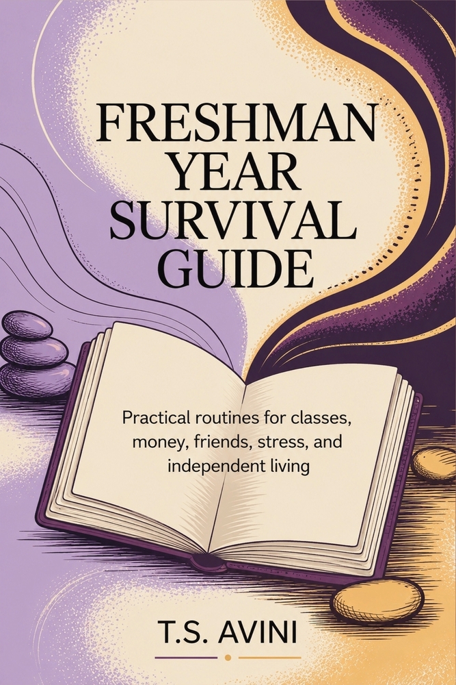 Freshman Year Survival Guide: Practical routines for classes, money, friends, stress, and independent living cover