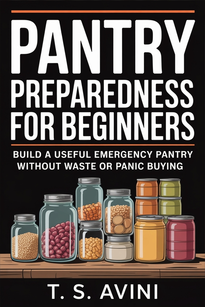 Pantry Preparedness for Beginners: Build a useful emergency pantry without waste or panic buying cover