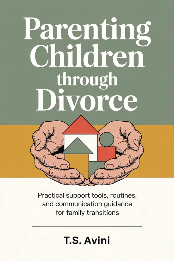 Parenting Children Through Divorce: Practical support tools, routines, and communication guidance for family transitions cover