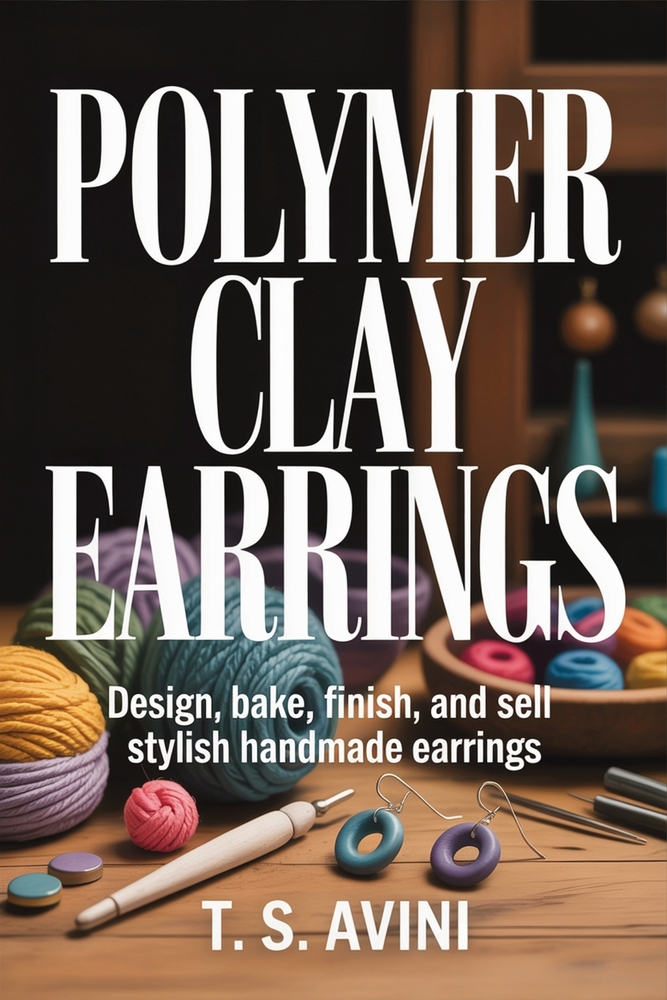 Polymer Clay Earrings: Design, bake, finish, and sell stylish handmade earrings cover