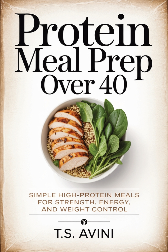 Protein Meal Prep Over 40: Simple high-protein meals for strength, energy, and weight control cover