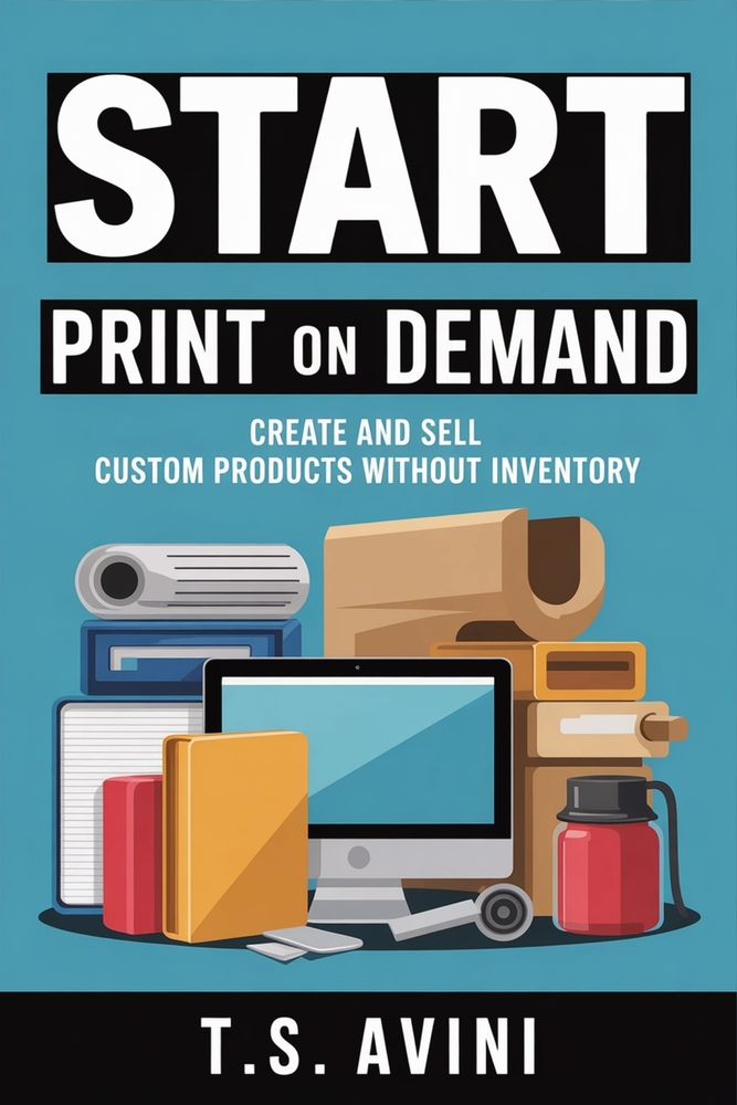 Start Print on Demand: Create and Sell Custom Products Without Inventory cover