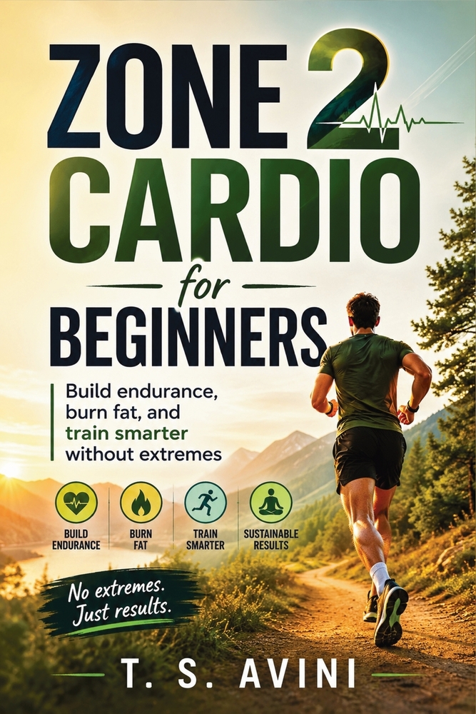 Zone 2 Cardio for Beginners: Build endurance, burn fat, and train smarter without extremes cover