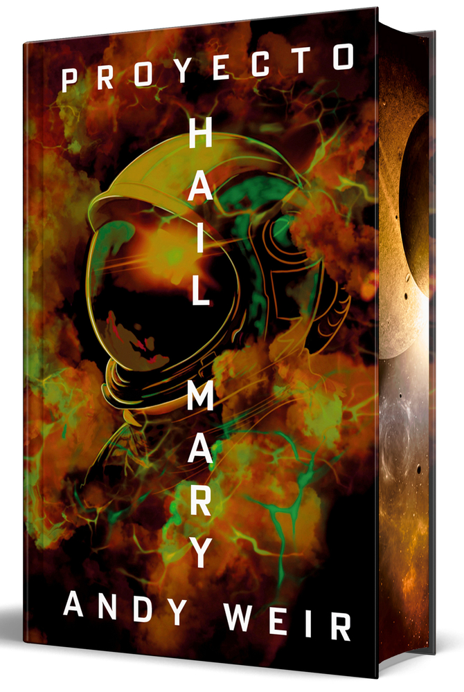 Proyecto Hail Mary (Edición Especial Limitada Con Cantos Pintados) / Project Hail Mary (Limited Special Edition with Sprayed Edges) cover
