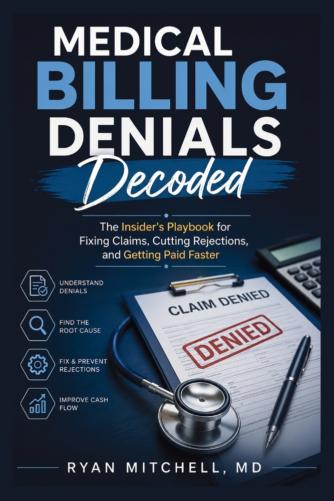 Medical Billing Denials Decoded: The Insider's Playbook for Fixing Claims, Cutting Rejections, and Getting Paid Faster cover