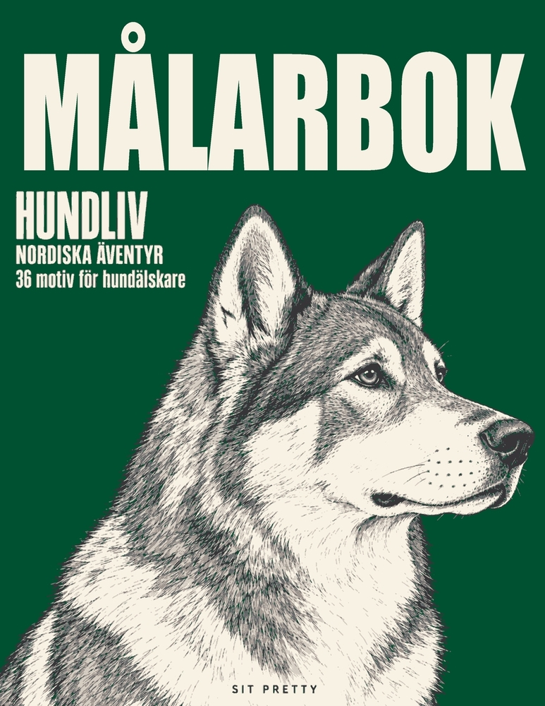 Hundliv - Nordiska äventyr: En målarbok för hundälskare cover
