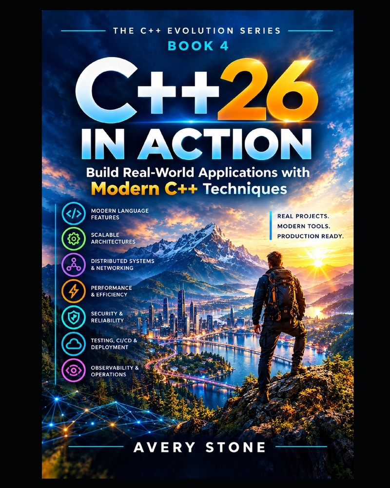C++26 in Action: Build Real-World Applications with Modern C++ Techniques cover