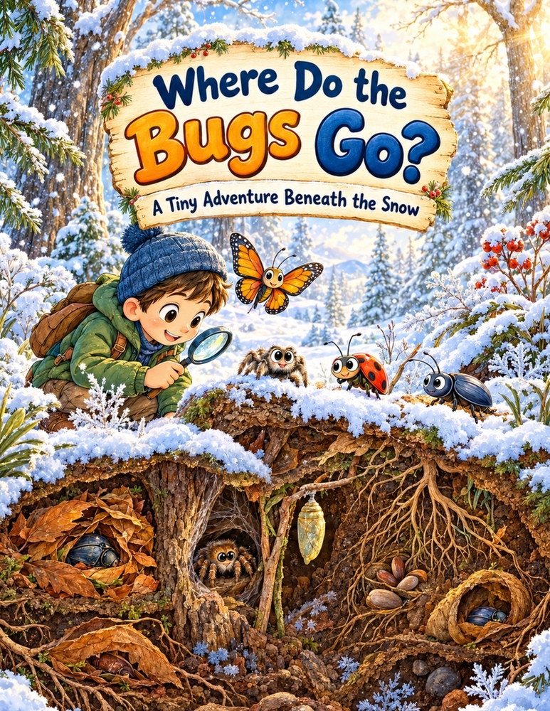 Where Do the Bugs Go?: A Tiny Adventure Beneath the Snow cover