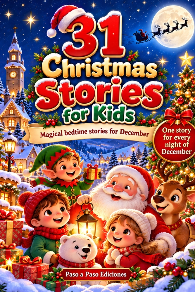 31 Christmas Stories for Kids: Magical Bedtime Stories for December, Family Reading and a Joyful Christmas Season cover