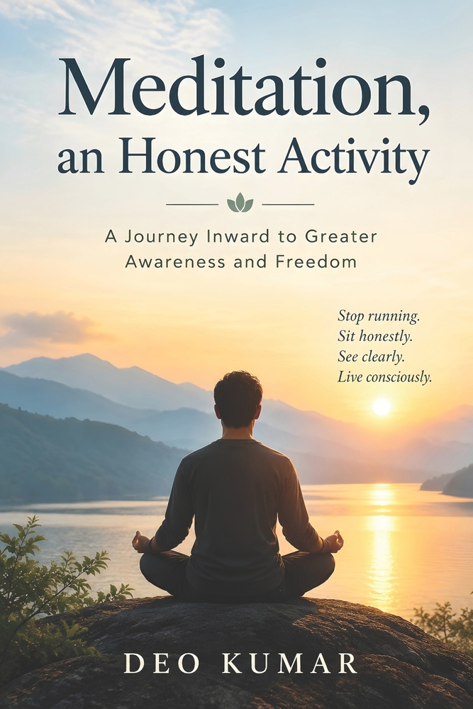 Meditation, an Honest Activity: Stop Running From Your Mind, Sit With Yourself, and Discover Inner Freedom cover