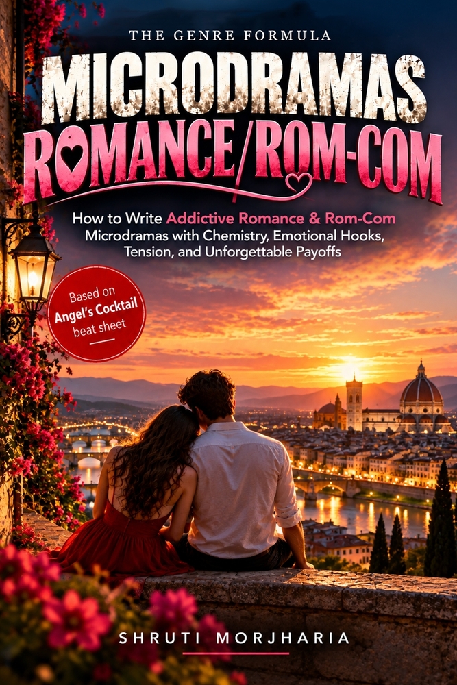 Genre Formula for Microdramas - Romance/Rom-Com: How to Write Addictive Romance & Rom-Com Microdramas with Chemistry, Emotional Hooks, Tension, and Un cover