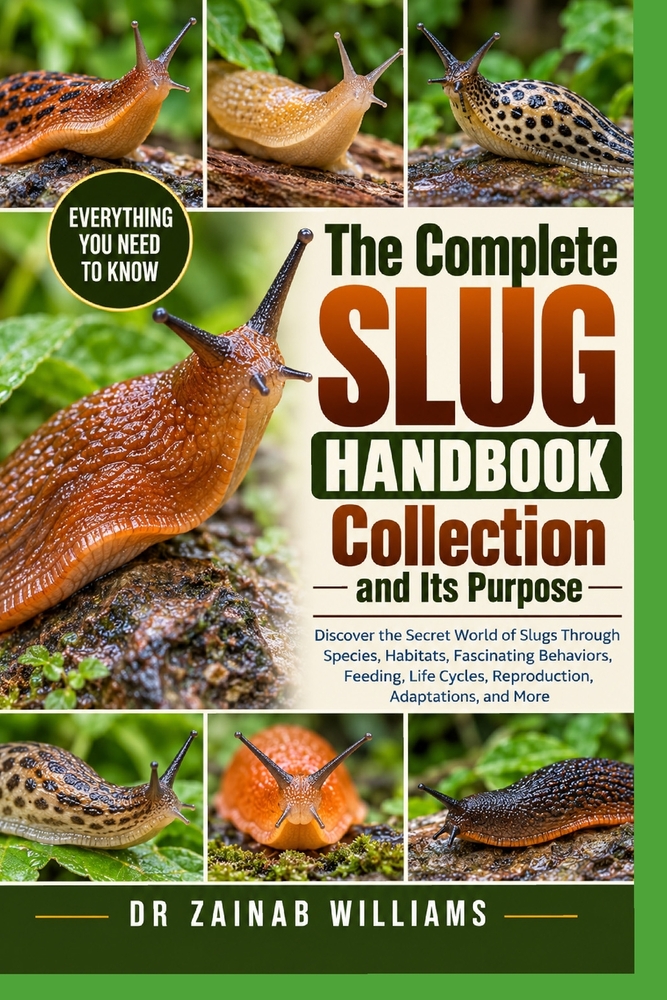 The Complete Slug Handbook Collection and Its Purpose: Discover the Secret World of Slugs Through Species, Habitats, Fascinating Behaviors, Feeding, L cover