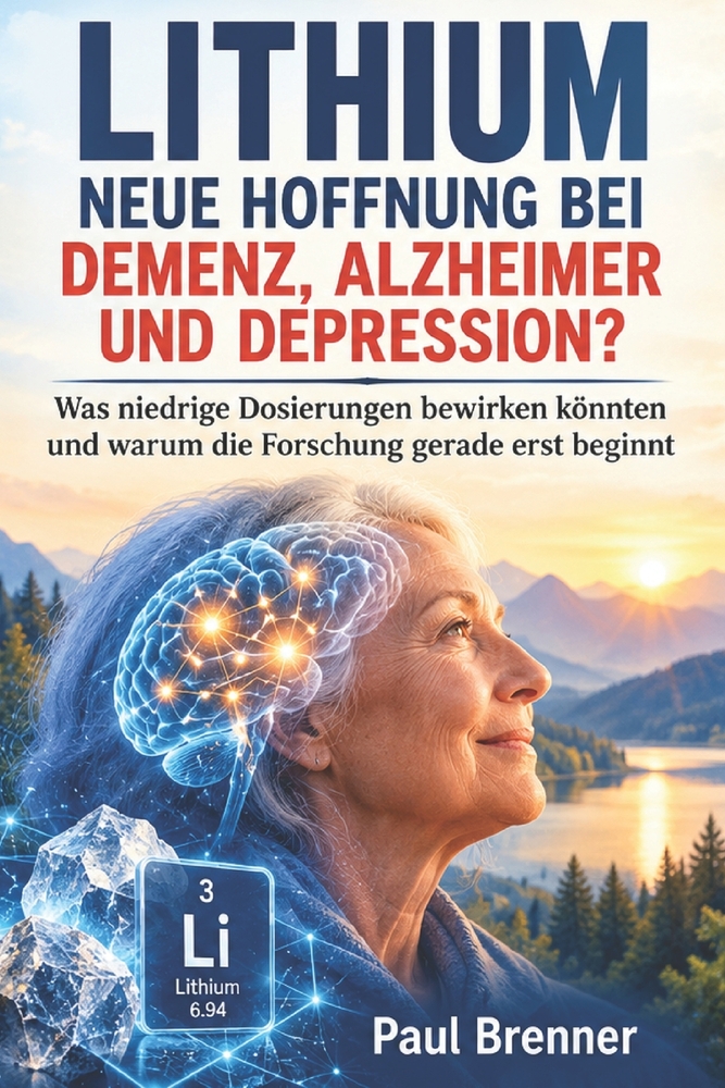 Lithium Neue Hoffnung Bei Demenz, Alzheimer Und Depression?: Was niedrige Dosierungen bewirken könnten und warum die Forschung gerade erst beginnt cover