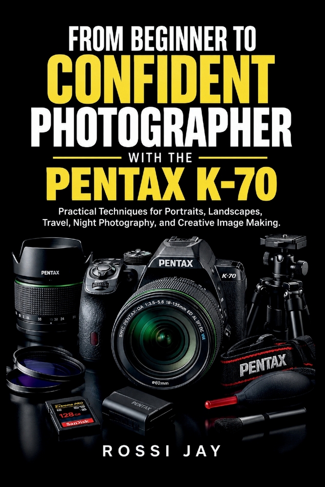 From Beginner to Confident Photographer with the Pentax K-70: Practical Techniques for Portraits, Landscapes, Travel, Night Photography, and Creative cover