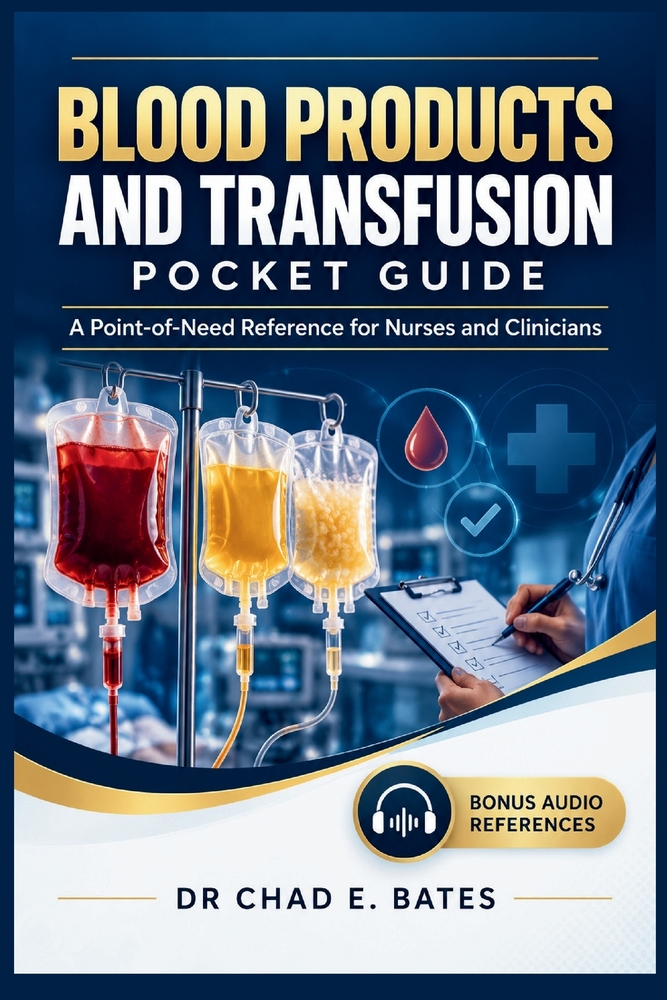 Blood Products and Transfusion Pocket Guide cover